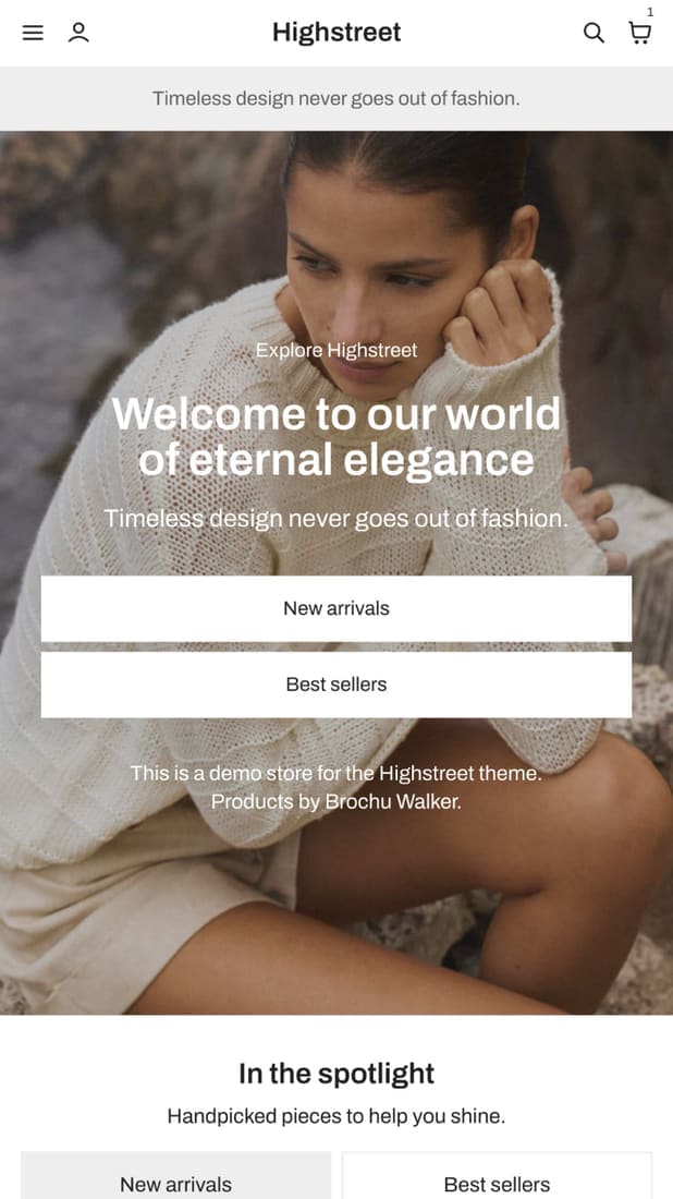 Highstreet preview